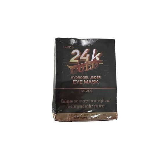 24 gold eye mask 24 piece - Picture 1 of 2